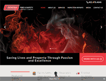 Tablet Screenshot of generalfiresafety.com